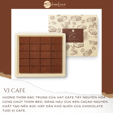 Nama Coffee Chocolate - Socola Tươi Vị Cà Phê